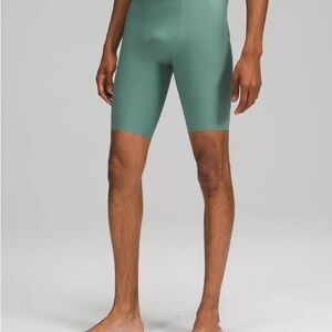 Lululemon Deep Determination Swim Short - Green Men's Athletic Shorts